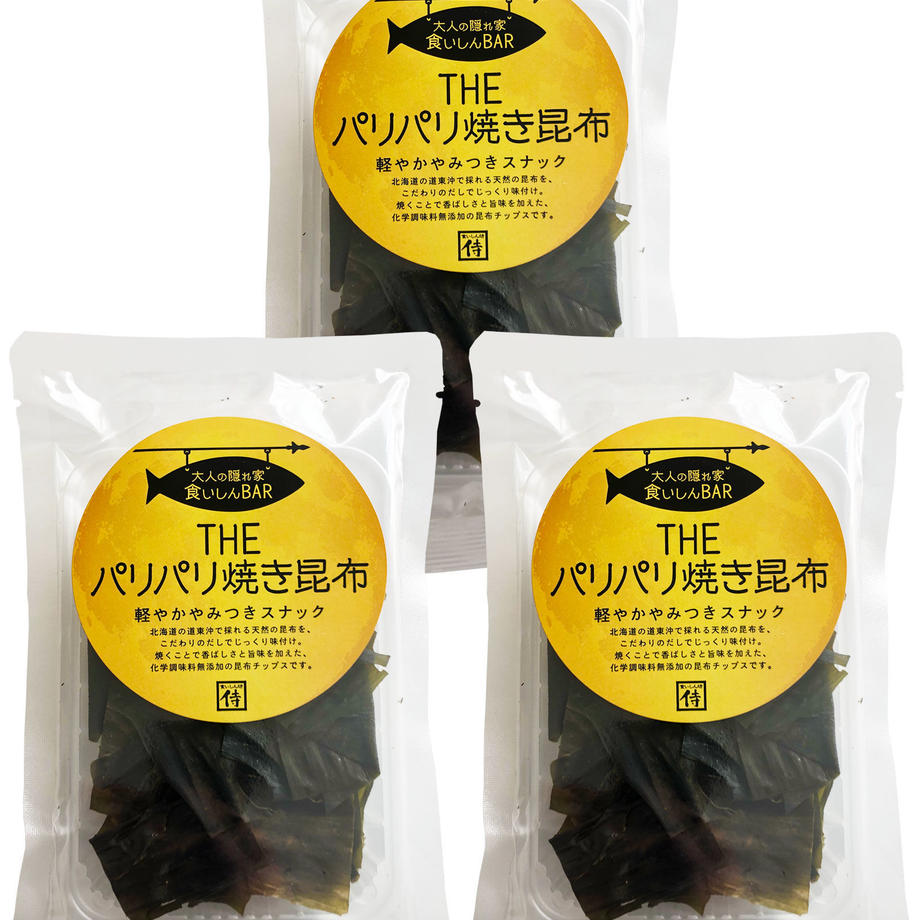 食いしんBAR THEパリパリ焼き昆布