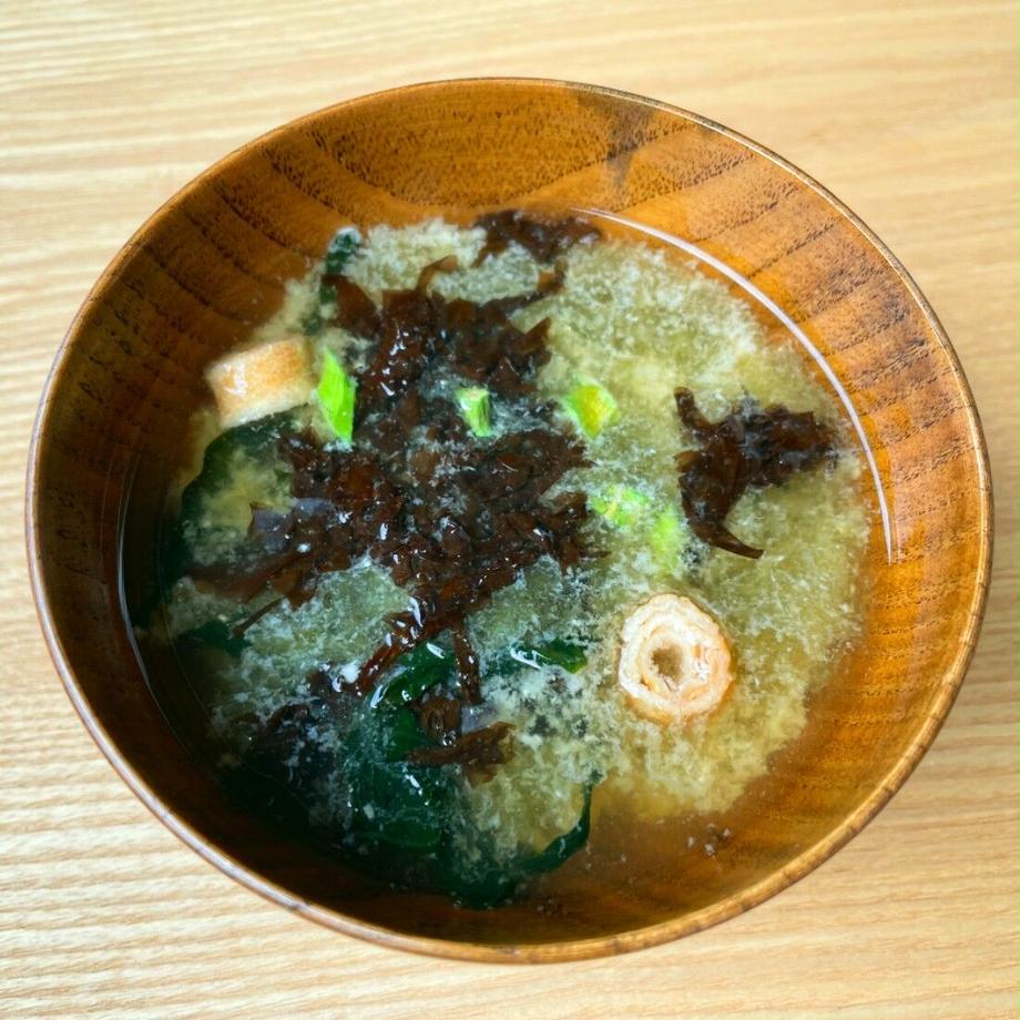 みそ汁の具 ばら海苔とろろ