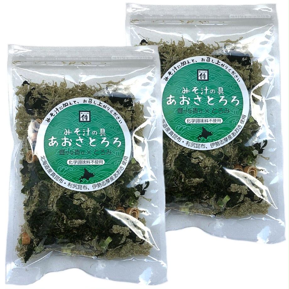 みそ汁の具 あおさとろろ
