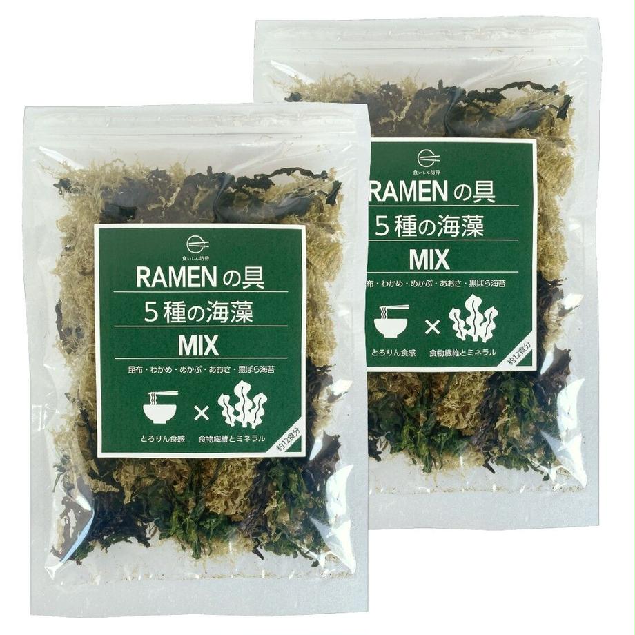 RAMENの具5種の海藻MIX