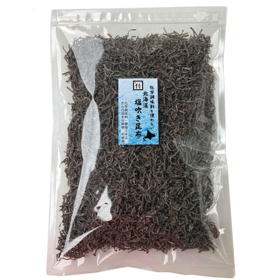 化学調味料を使わない塩吹き昆布 徳用270g(送料無料)